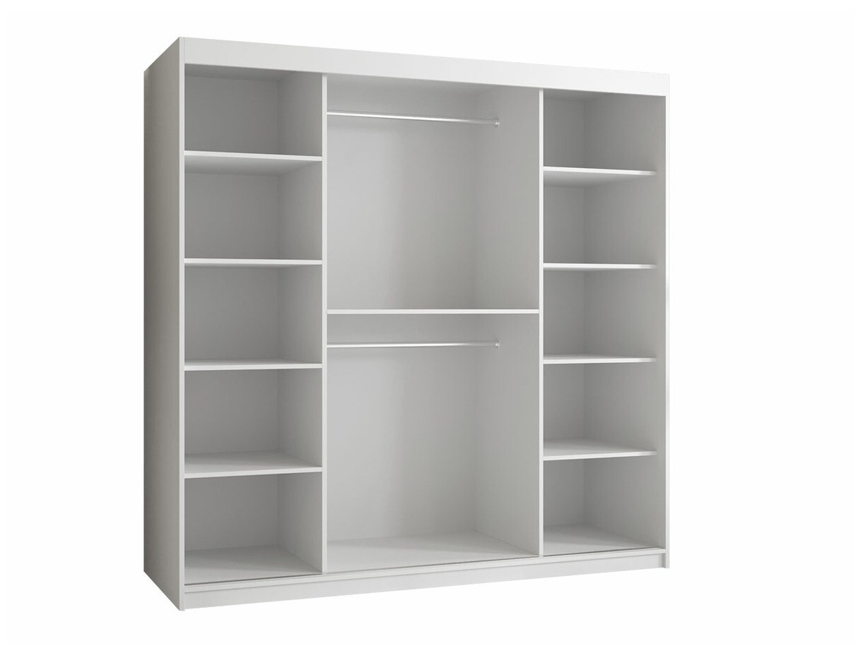 Kledingkast Elblaru 128 (Wit)