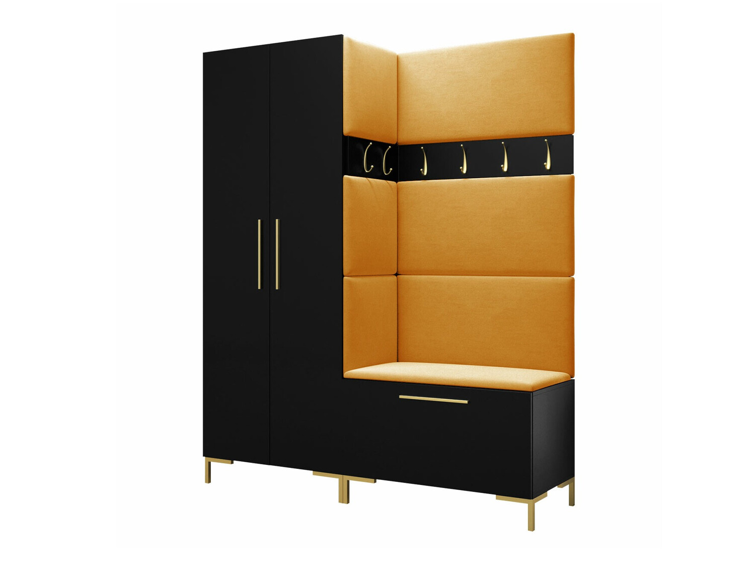 Gangmeubelset Tivsoa 100 (Zwart)