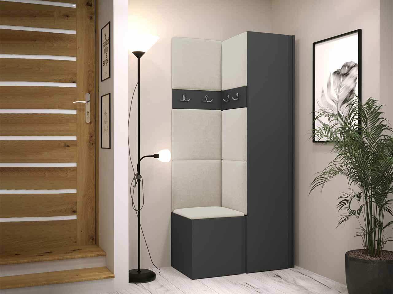 Gangmeubelset Hartford 348 (Grafiet)