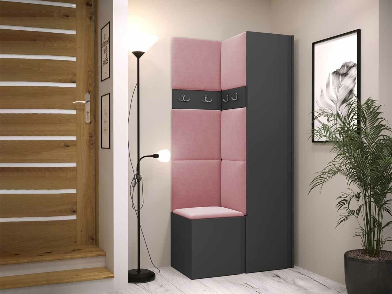 Gangmeubelset Hartford 348 (Grafiet)