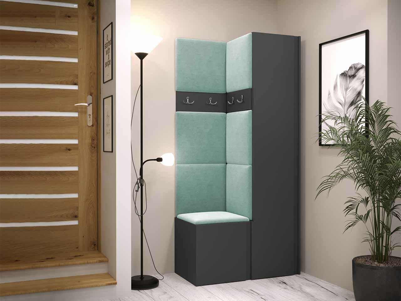 Gangmeubelset Hartford 348 (Grafiet)