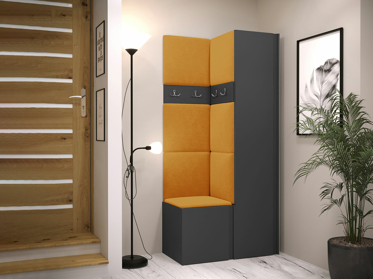 Gangmeubelset Hartford 348 (Grafiet)