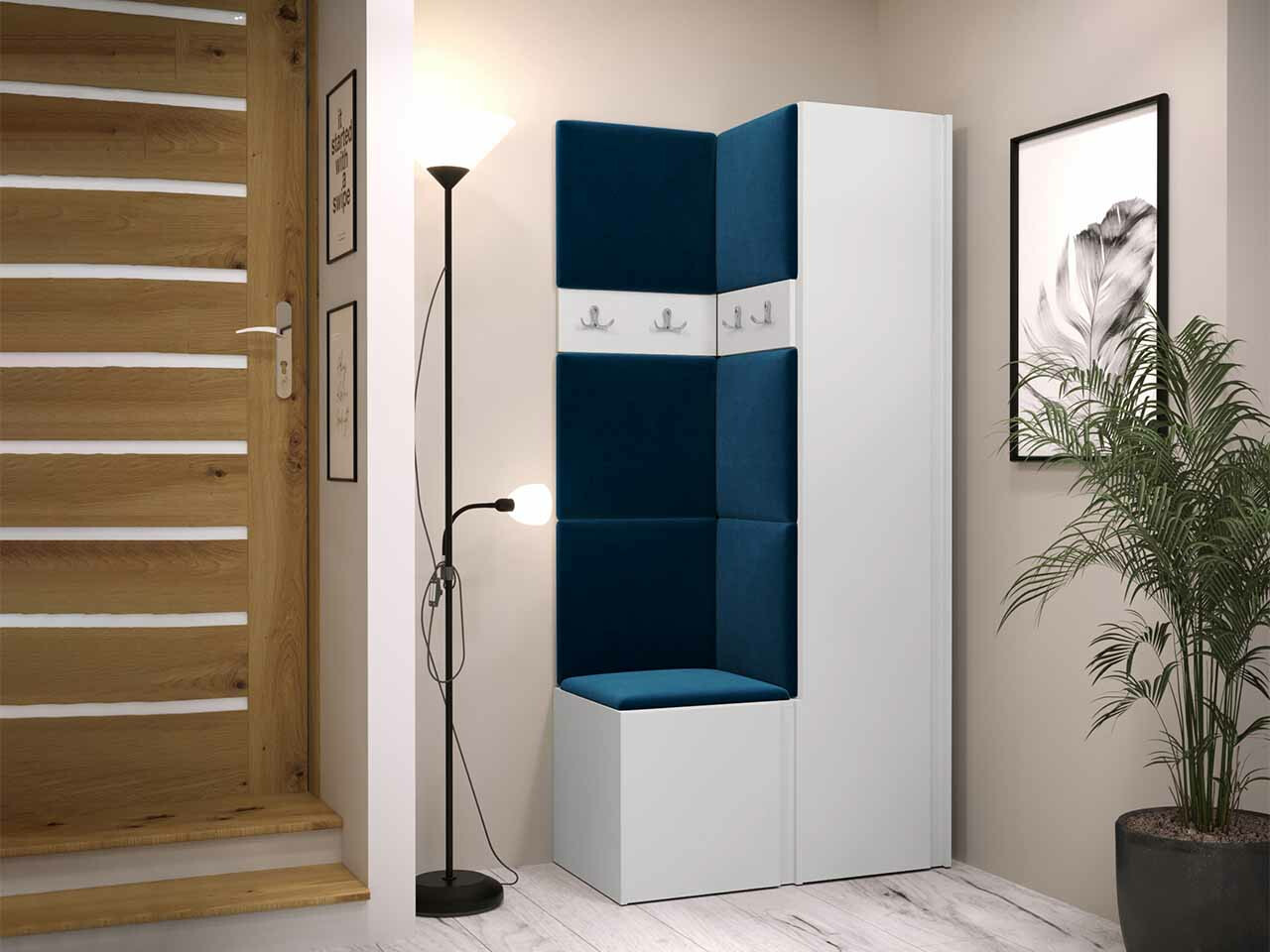 Gangmeubelset Hartford 348 (Wit)