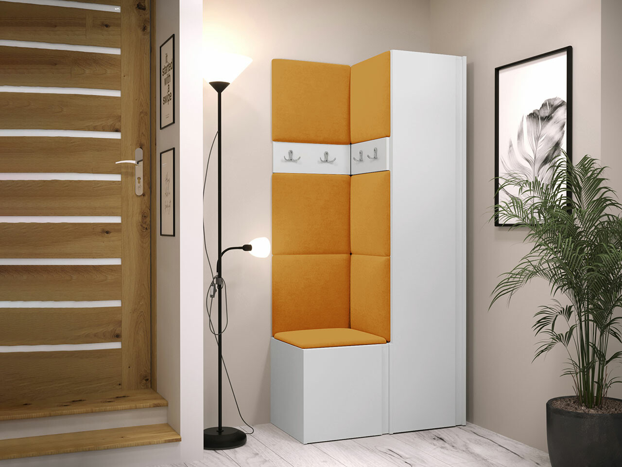 Gangmeubelset Hartford 348 (Wit)