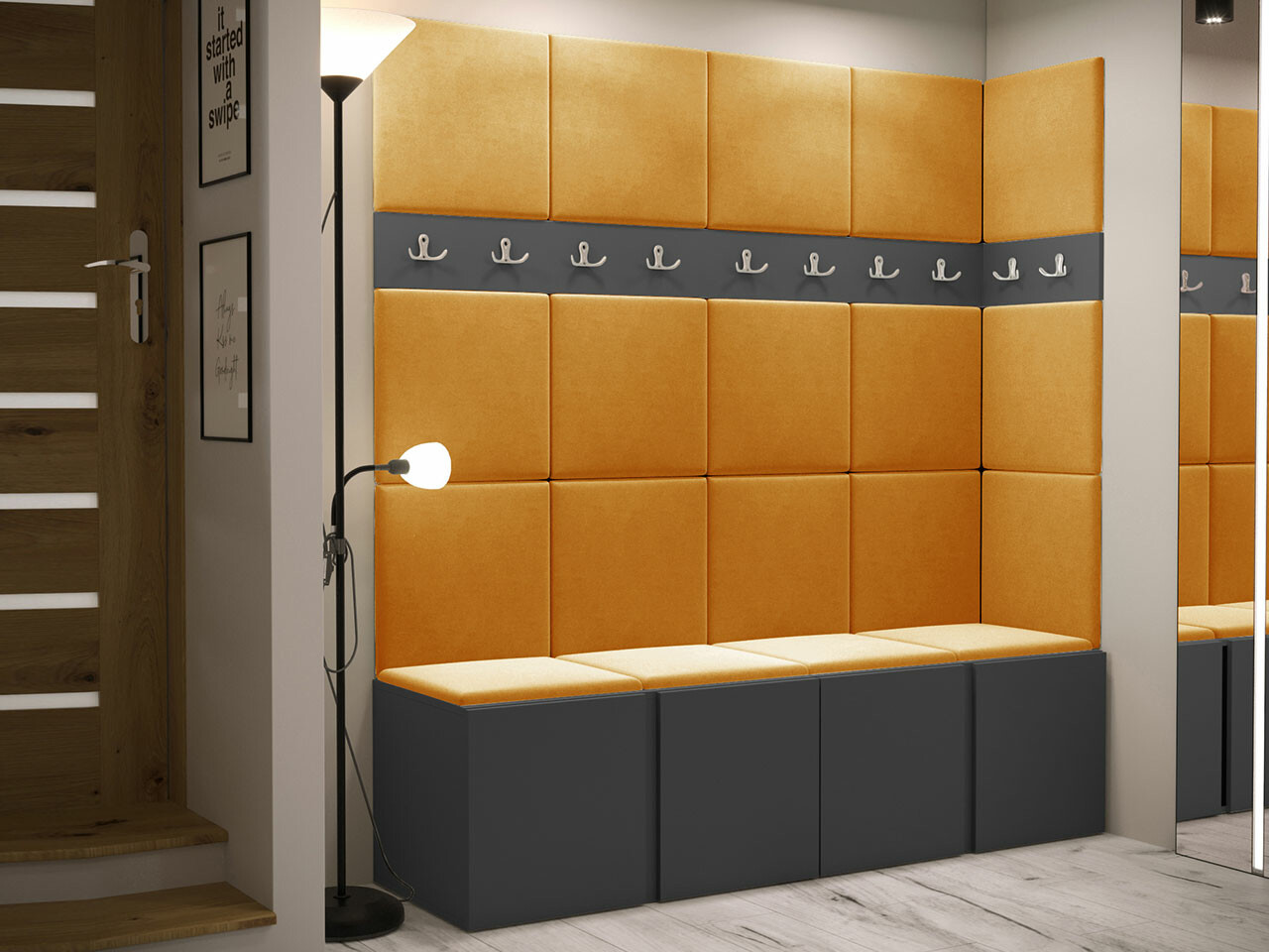 Gangmeubelset Hartford 265 (Grafiet)