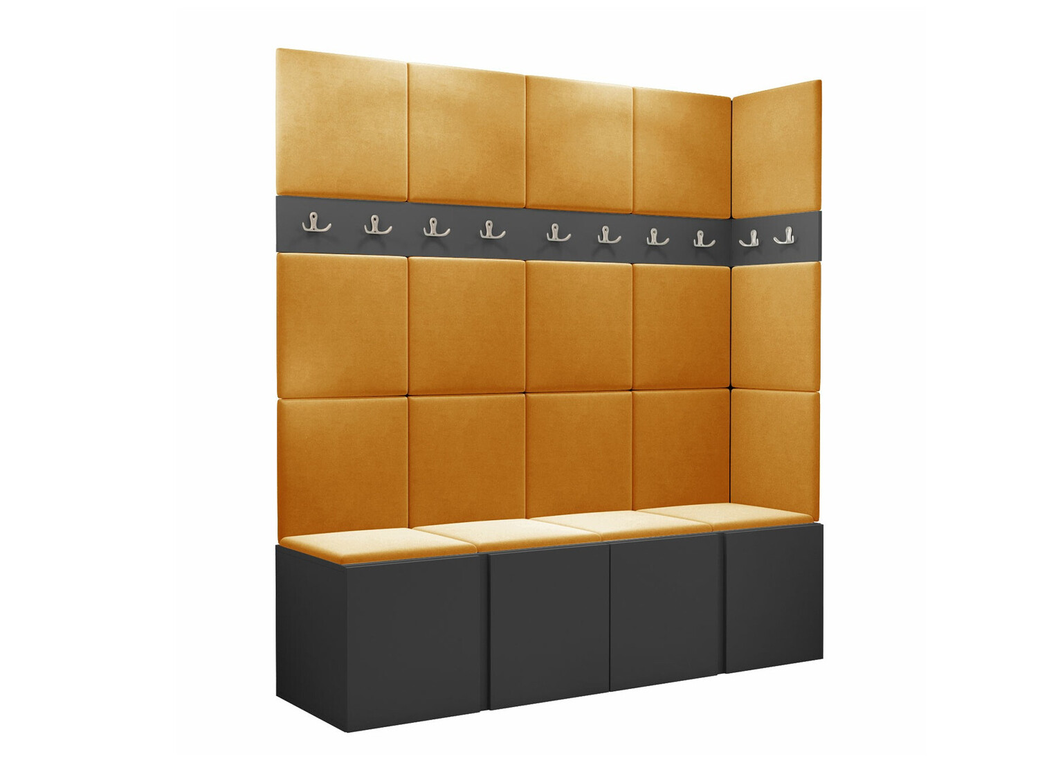 Gangmeubelset Hartford 265 (Grafiet)