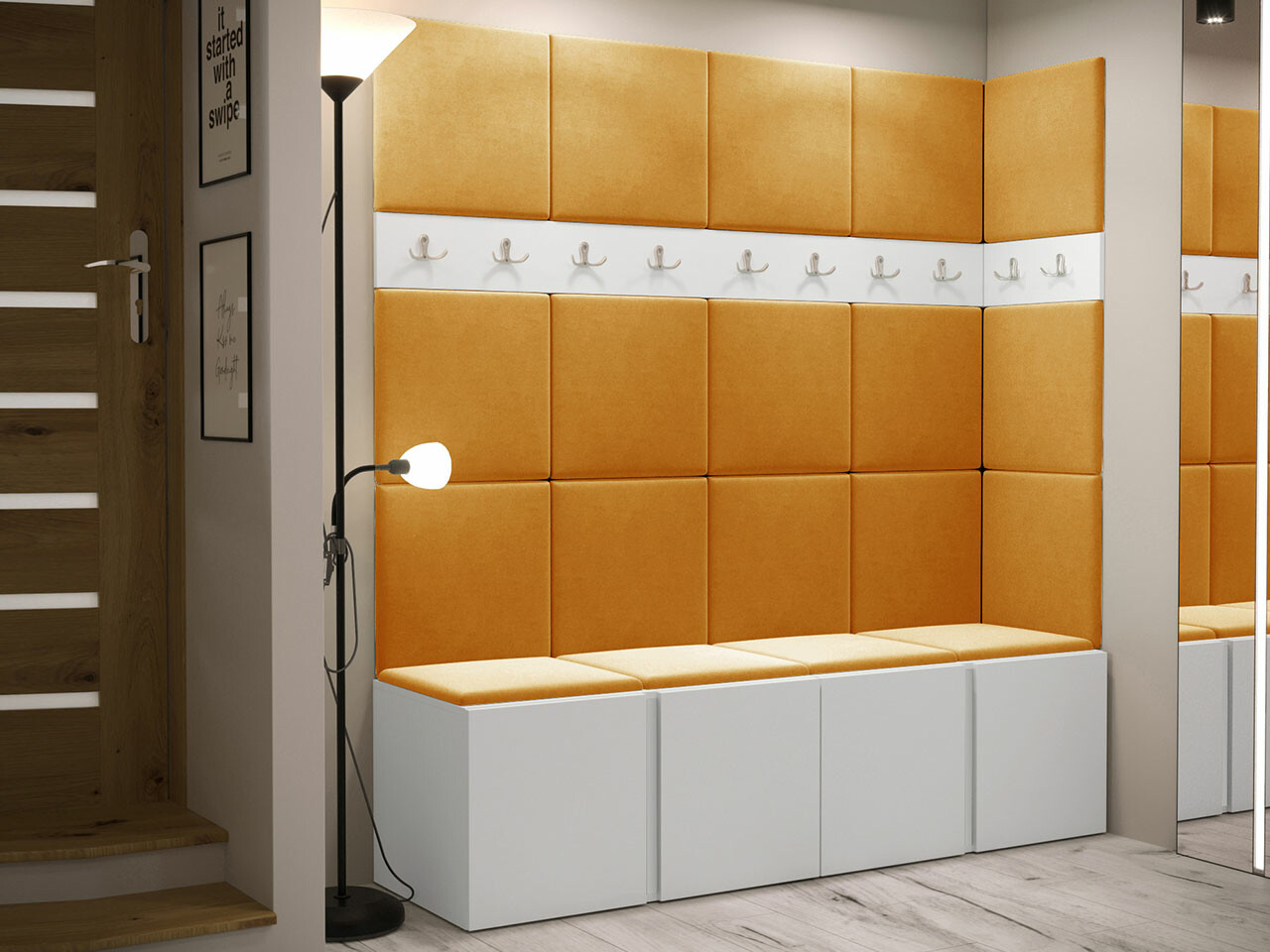 Gangmeubelset Hartford 265 (Wit)