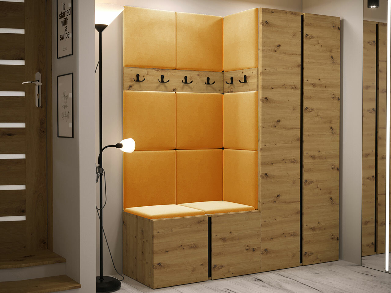 Gangmeubelset Hartford 266 (Artisan eiken)