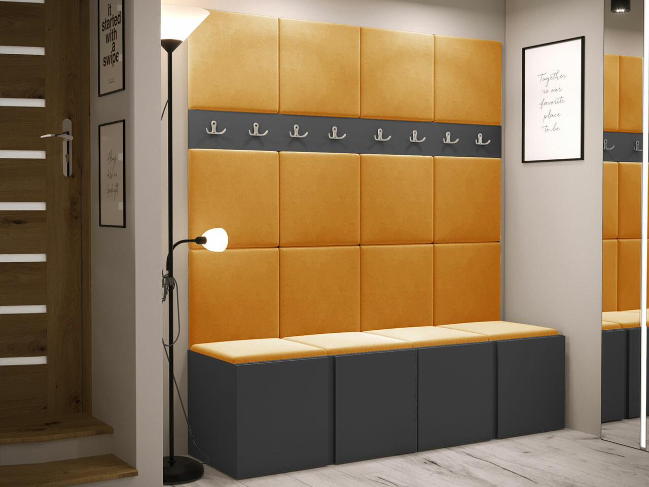 Gangmeubelset Hartford 268 (Grafiet)