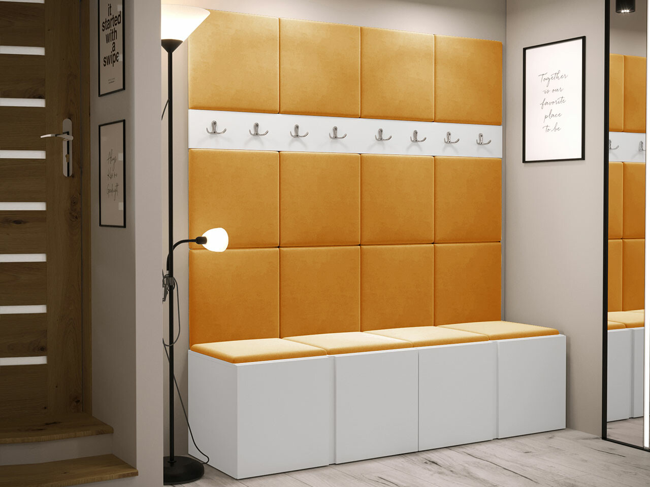 Gangmeubelset Hartford 268 (Wit)