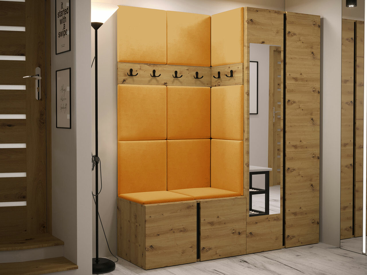 Gangmeubelset Hartford 278 (Artisan eiken)