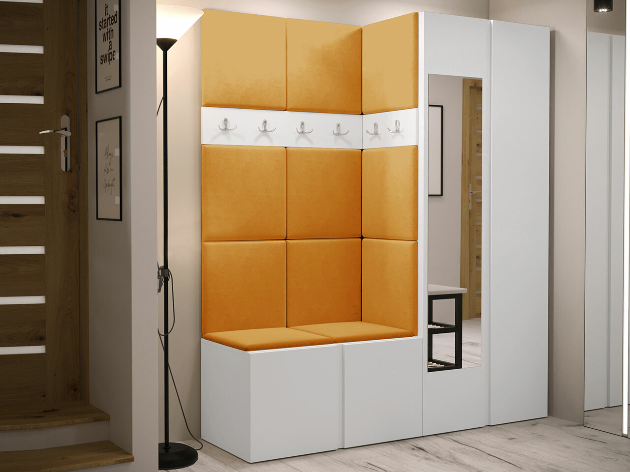 Gangmeubelset Hartford 278 (Wit)