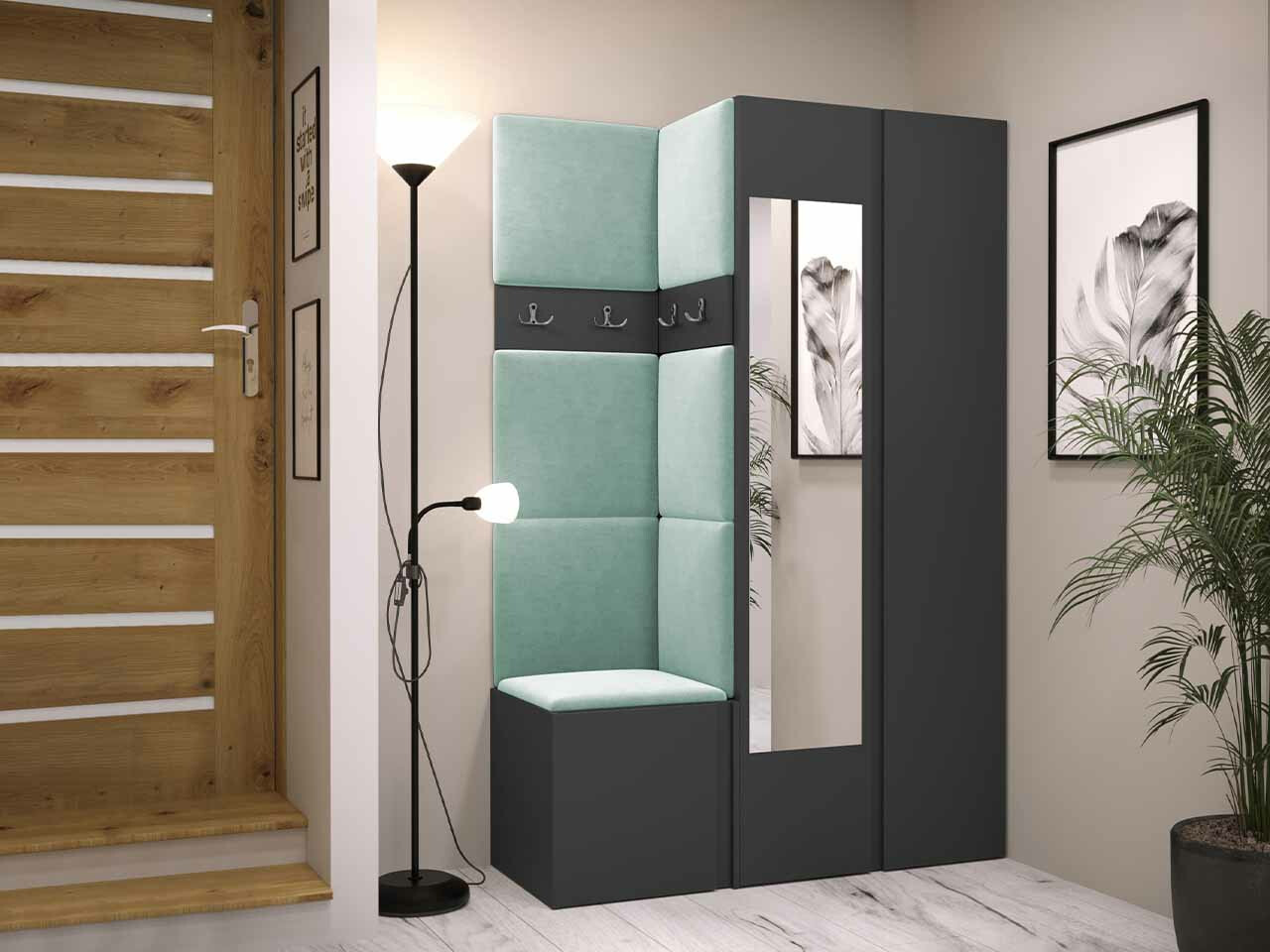 Gangmeubelset Hartford 350 (Grafiet)