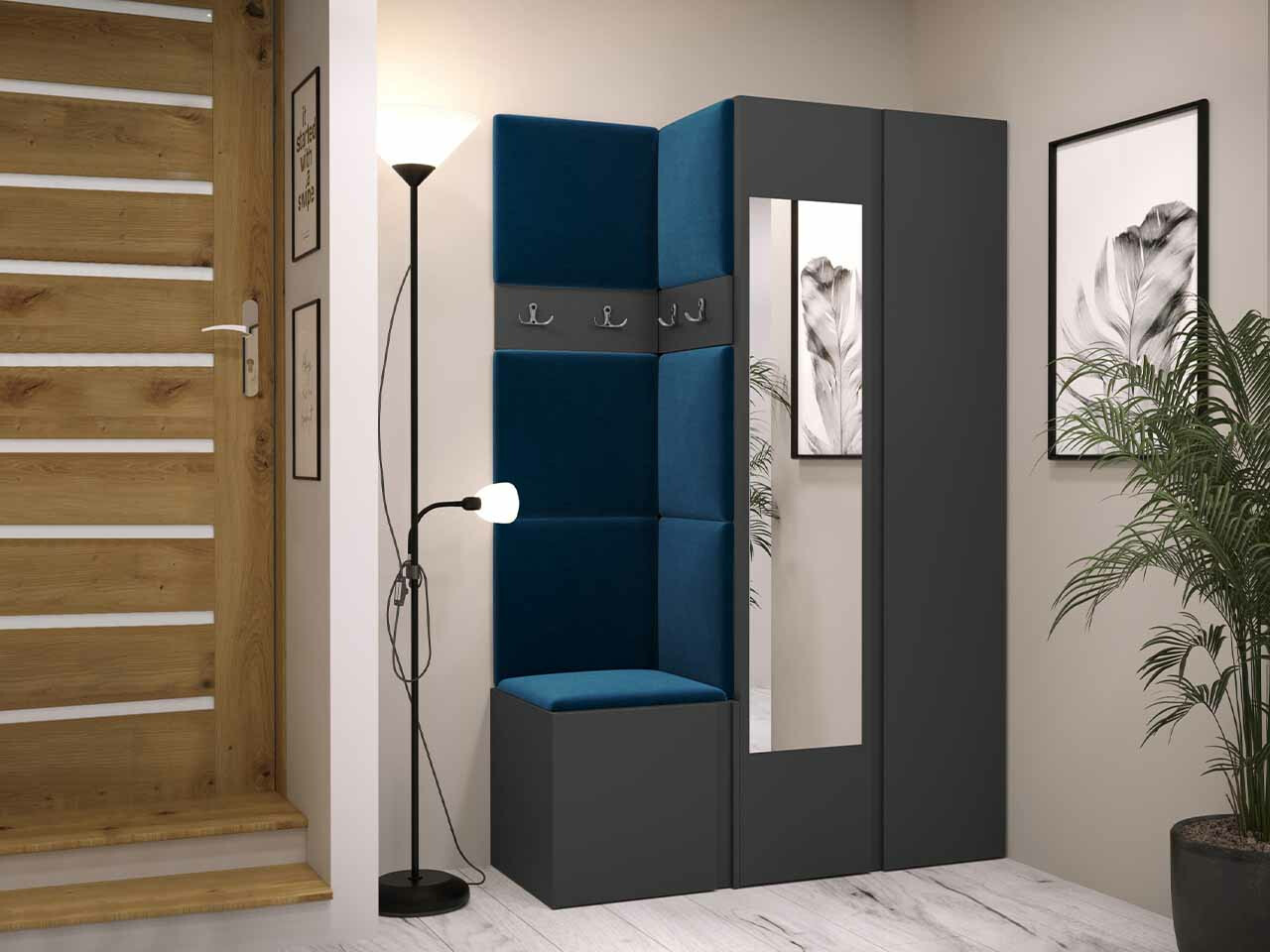 Gangmeubelset Hartford 350 (Grafiet)