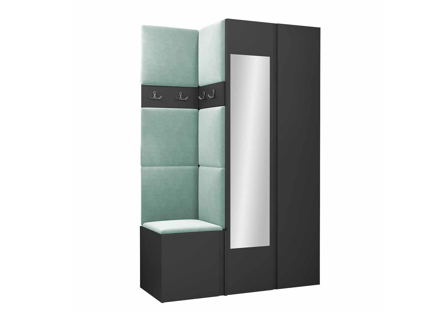 Gangmeubelset Hartford 350 (Grafiet)