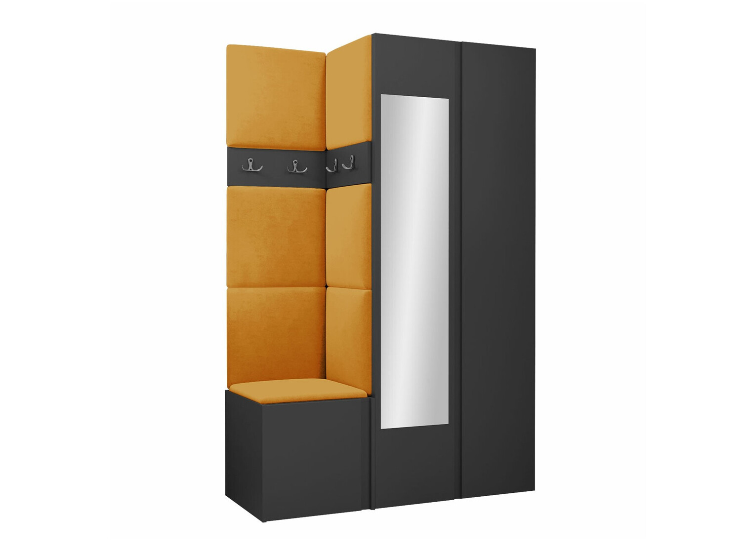 Gangmeubelset Hartford 350 (Grafiet)