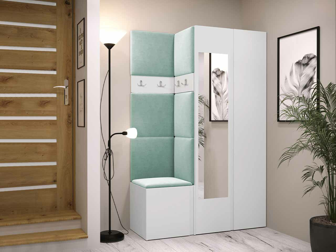 Gangmeubelset Hartford 350 (Wit)