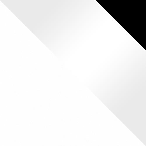 Wandkast Charlotte 100 (Wit + Glanzend wit + Zwart)