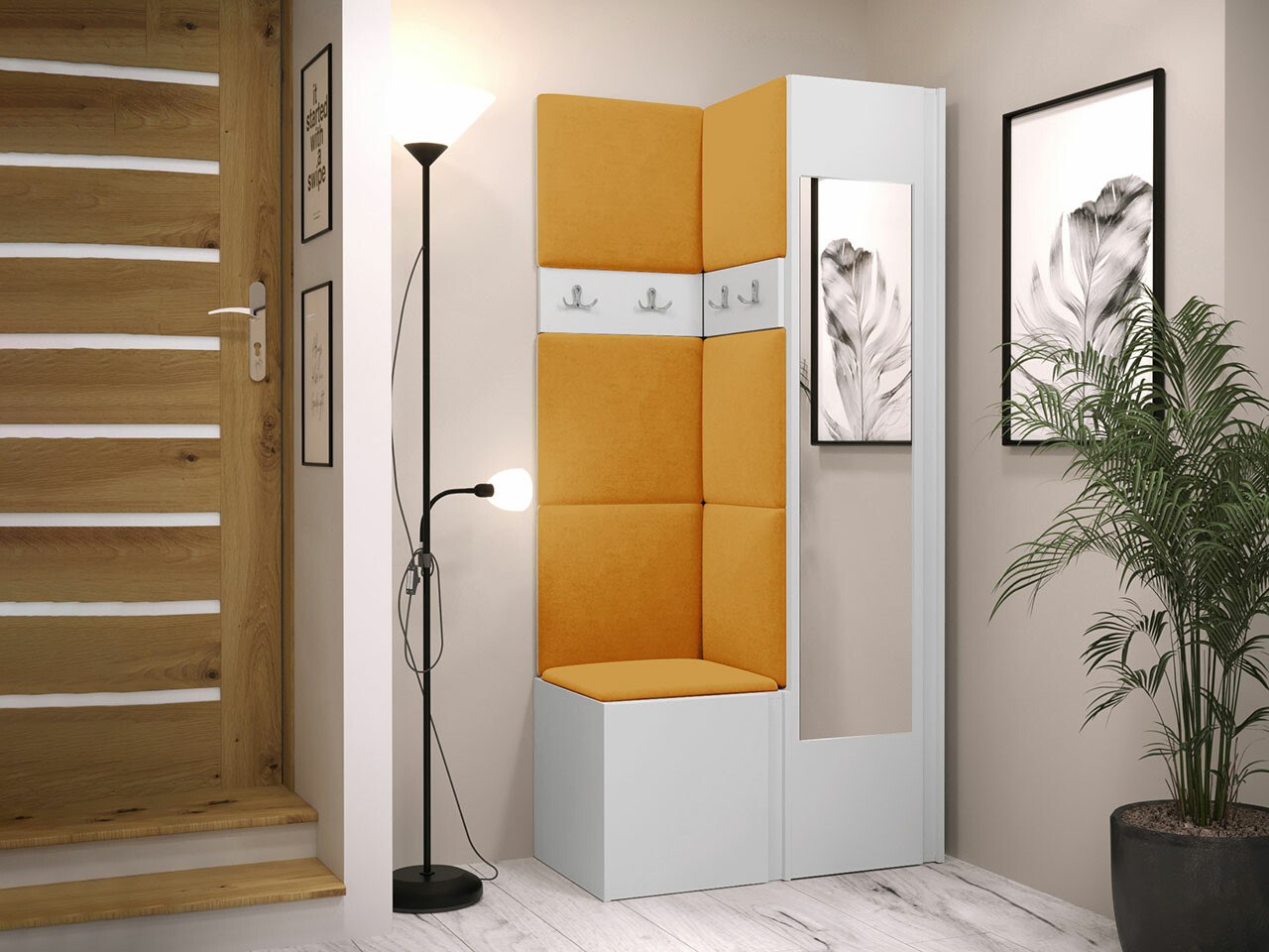 Gangmeubelset Hartford 354 (Wit)