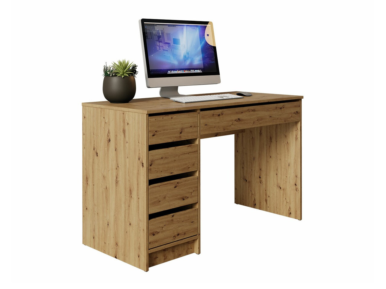 Bureau Comfivo 312 (Artisan eiken)