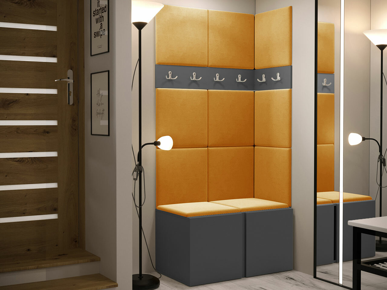 Gangmeubelset Hartford 264 (Grafiet)