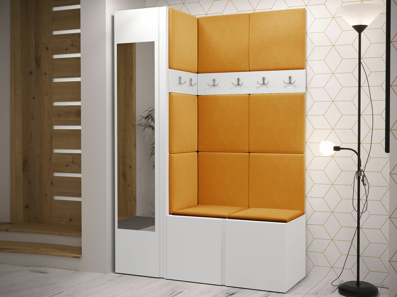 Gangmeubelset Hartford 277 (Wit)