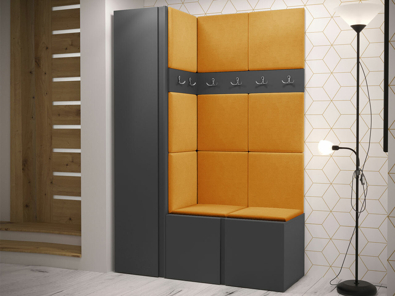 Gangmeubelset Hartford 471 (Grafiet)