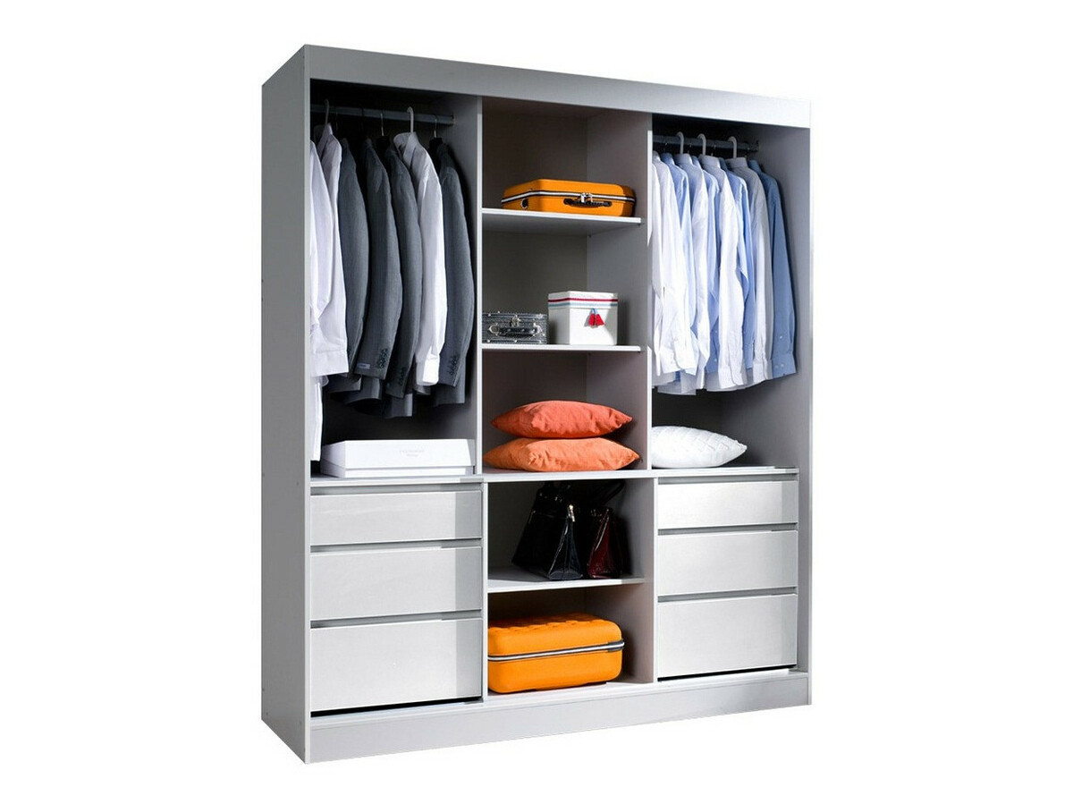 Kledingkast Toledo 120 (Wit)