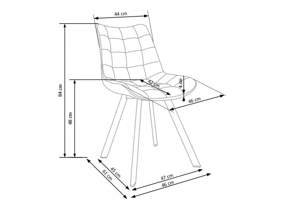 Stoel Houston 739 (Roze)