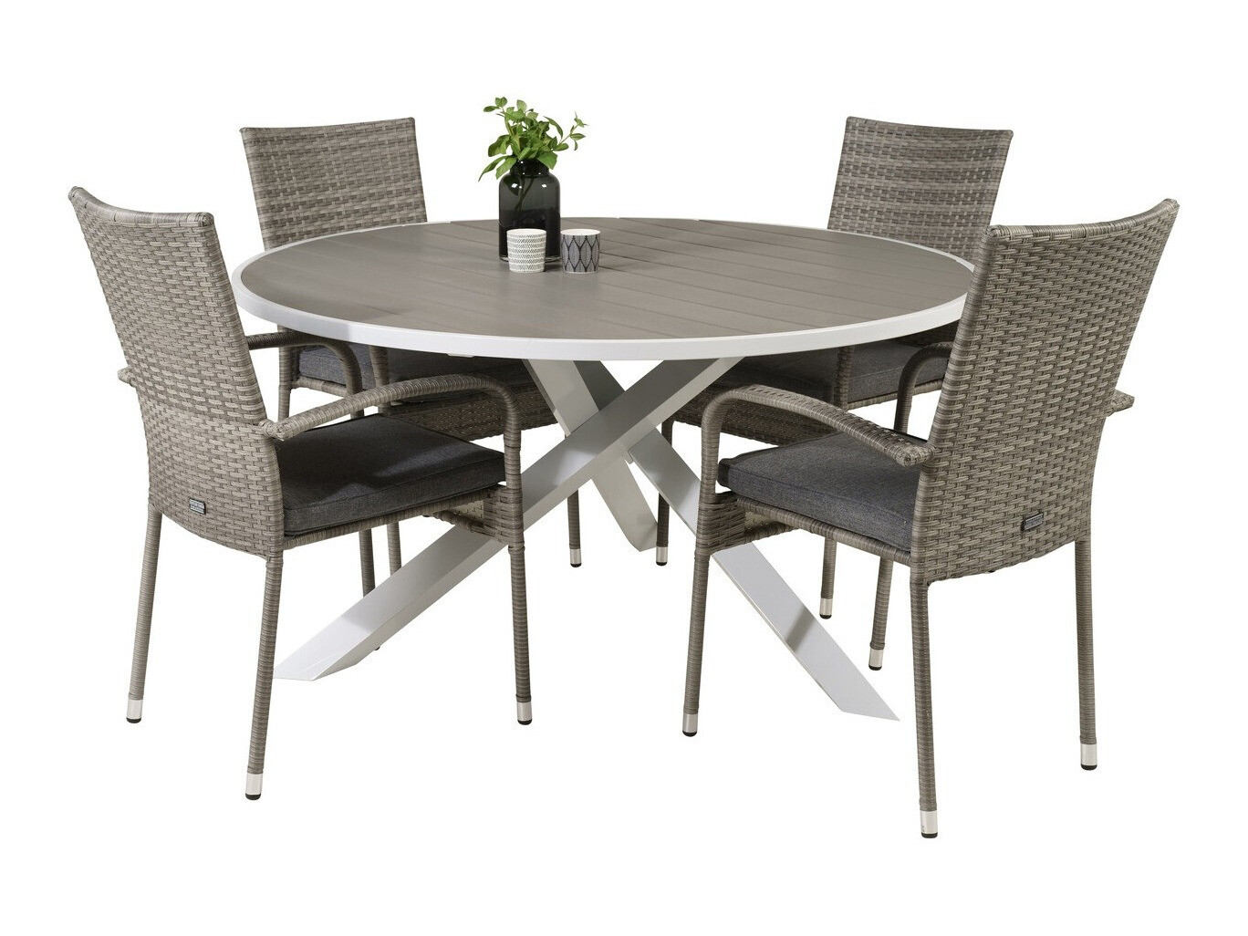 Tafel en stoelen set Dallas 2353