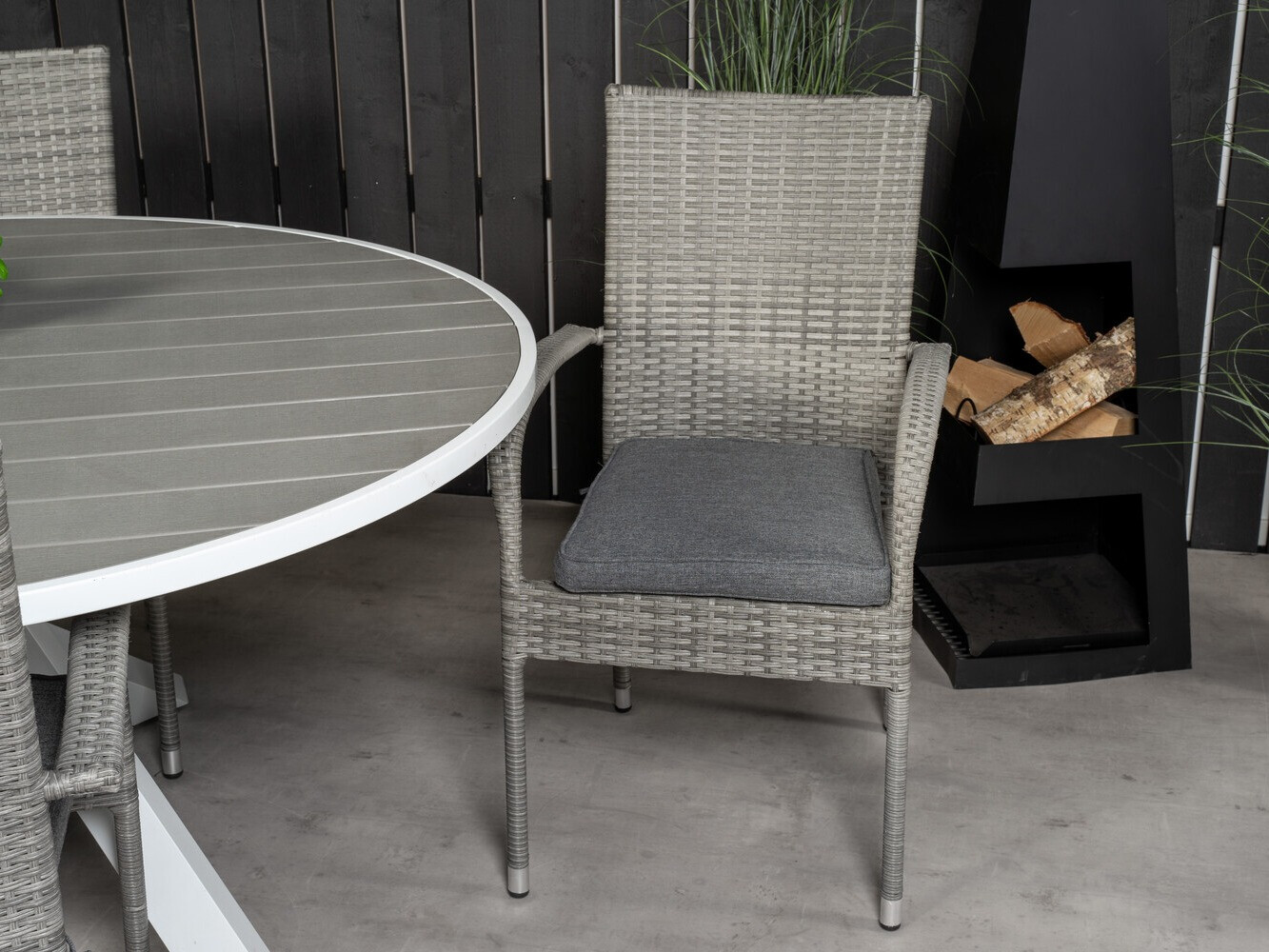 Tafel en stoelen set Dallas 2353