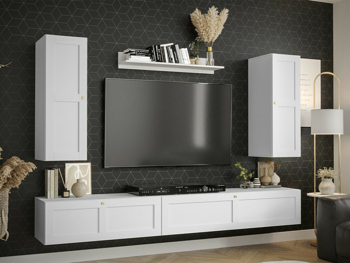 Wandplank Elblaru 129 (Wit)