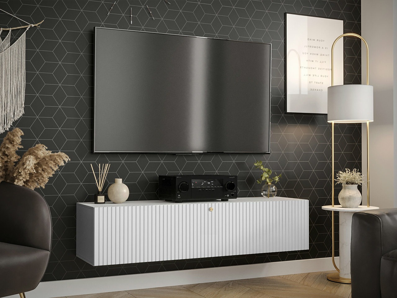 TV-meubel Anulio I (Wit)