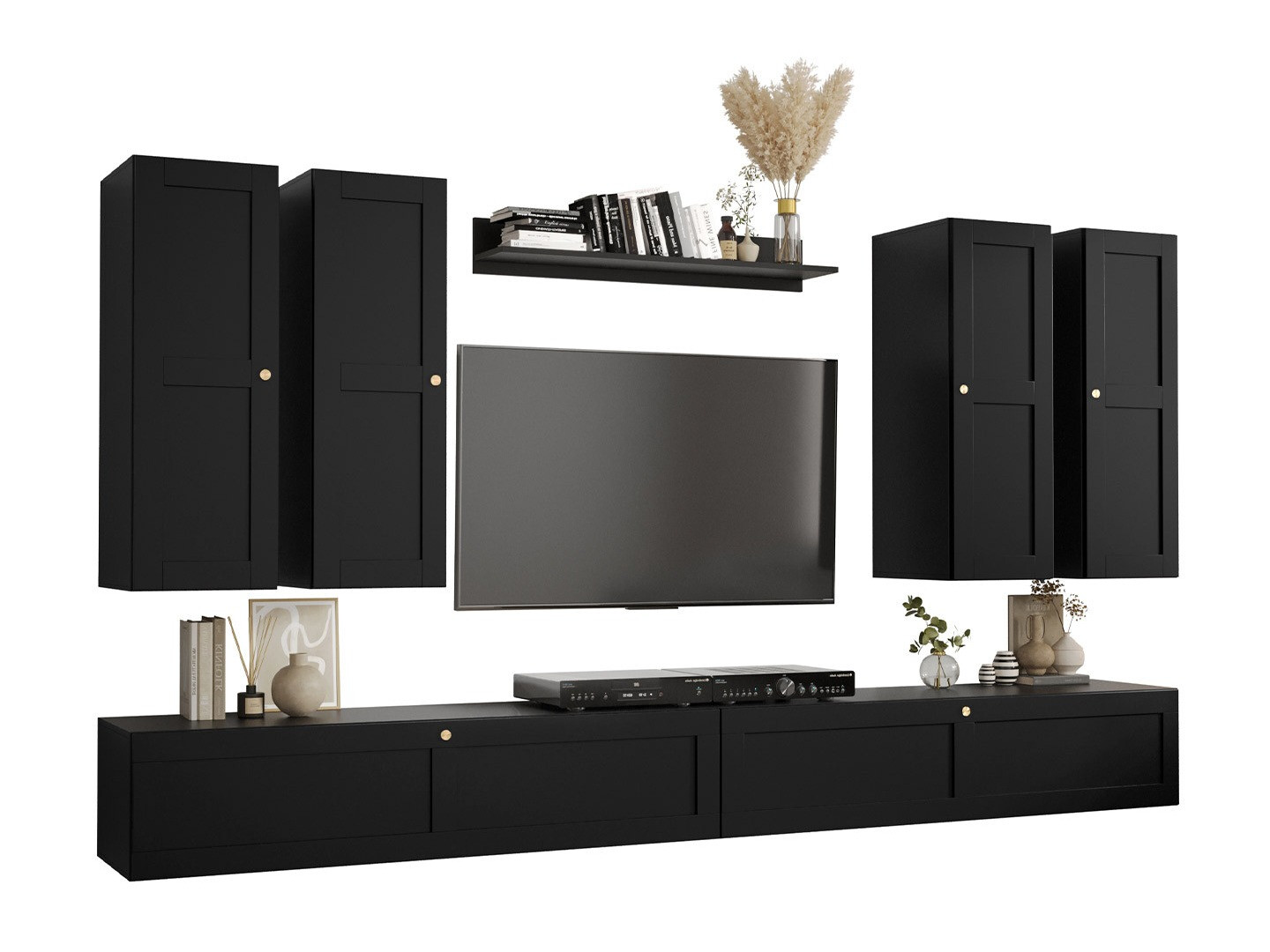 Woonkamerset Ferfere 113 (Zwart)