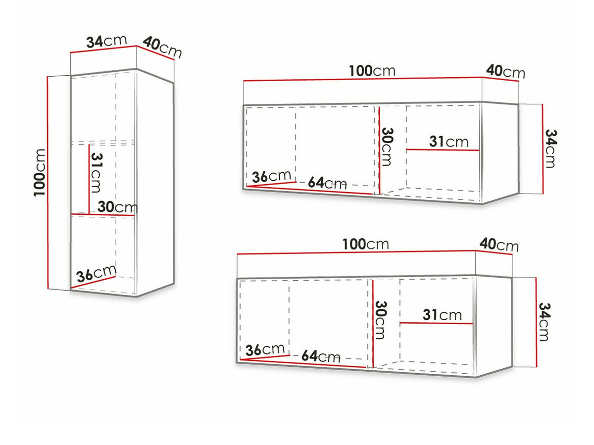Woonkamerset Anulio VI (Wit)