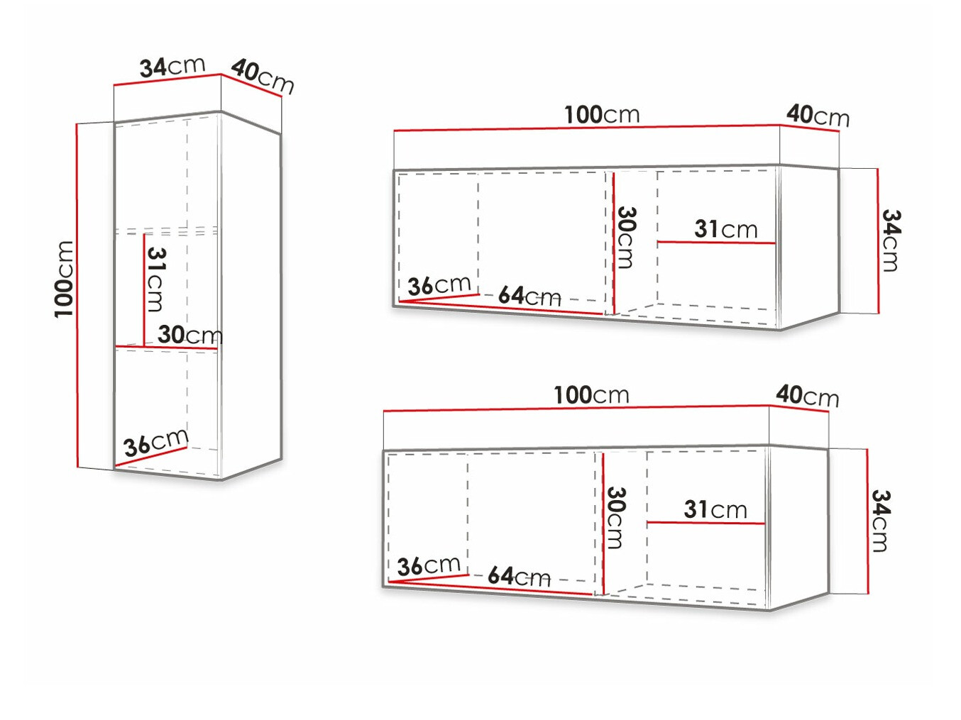 Woonkamerset Elblaru 111 (Zwart)