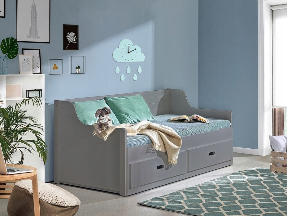 Bed Ogden 164 (Antraciet)