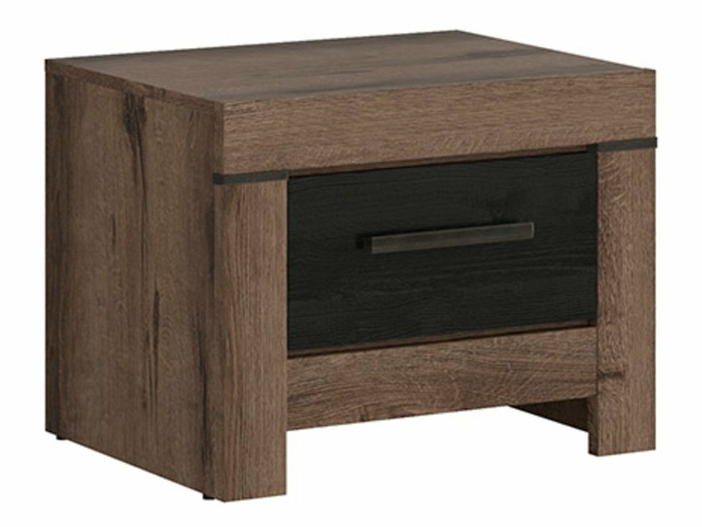 Nachtkastje Dunfelu 109 (Klooster eik + zwart eik)