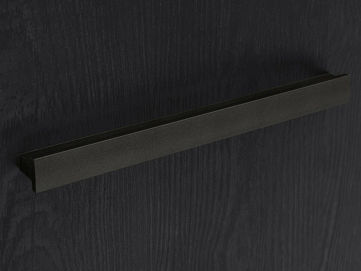 TV-meubel Dunfelu 104 (Klooster eik + Zwart eik)