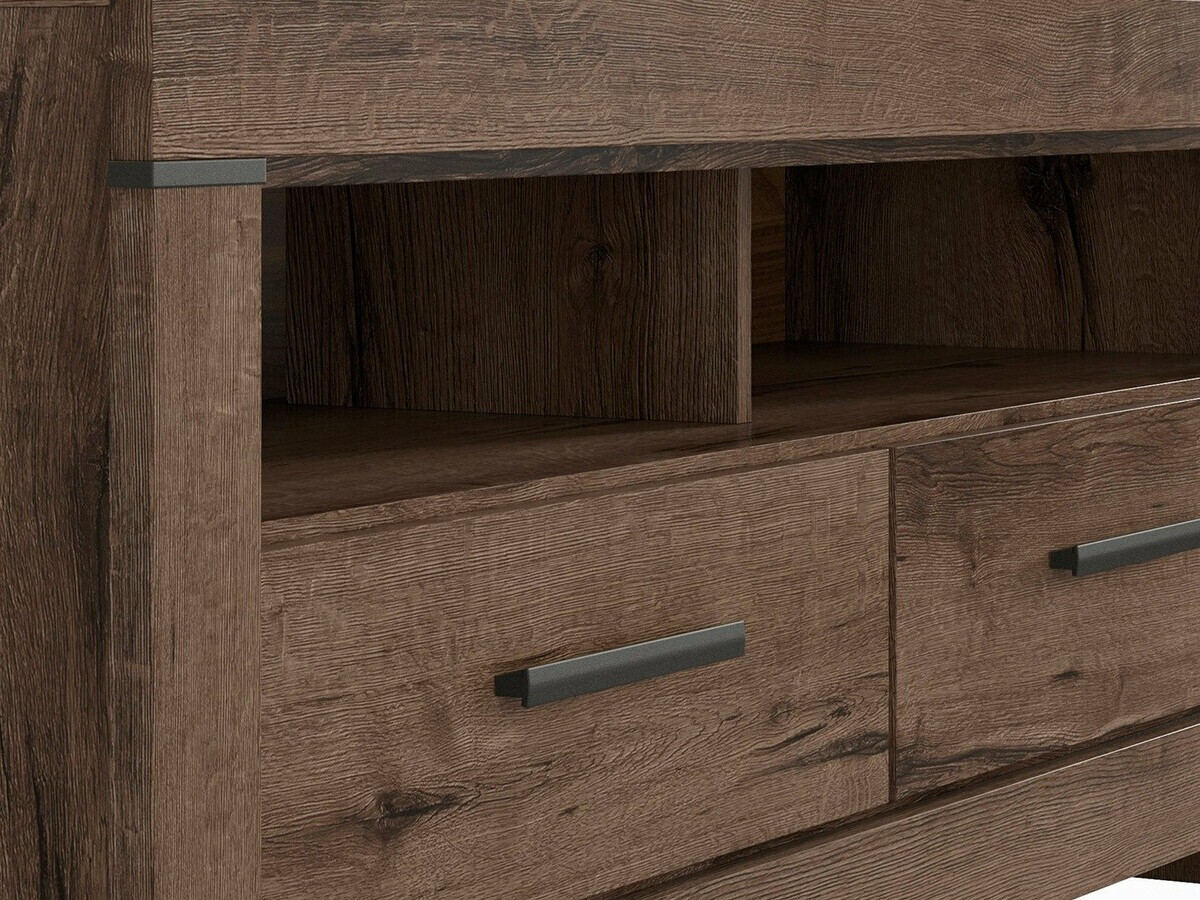 TV-meubel Dunfelu 104 (Klooster eik)