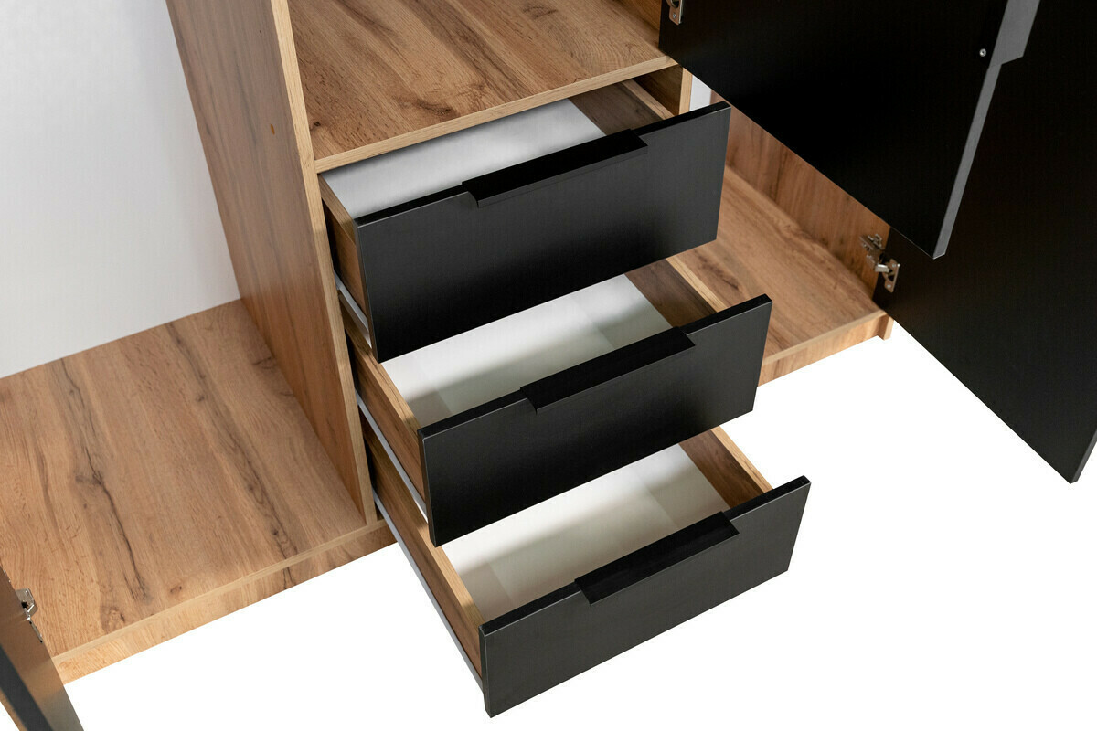 Kledingkast Collis IV (Wotan eik)