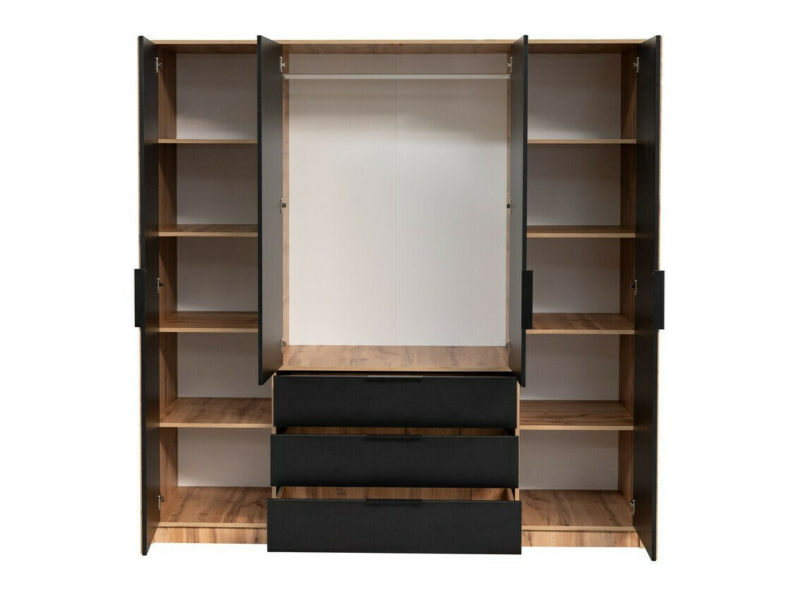 Kledingkast Enolevo 114 (Wotan eik)