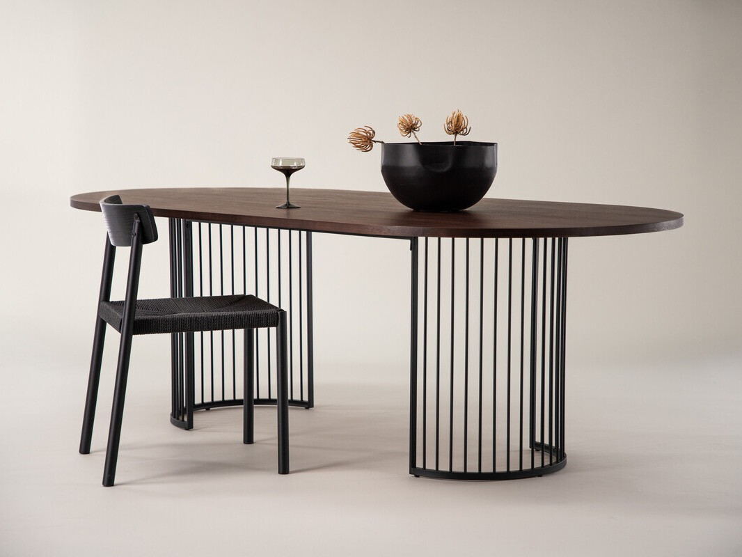 Tafel Dallas 3276 (Moer + Zwart)