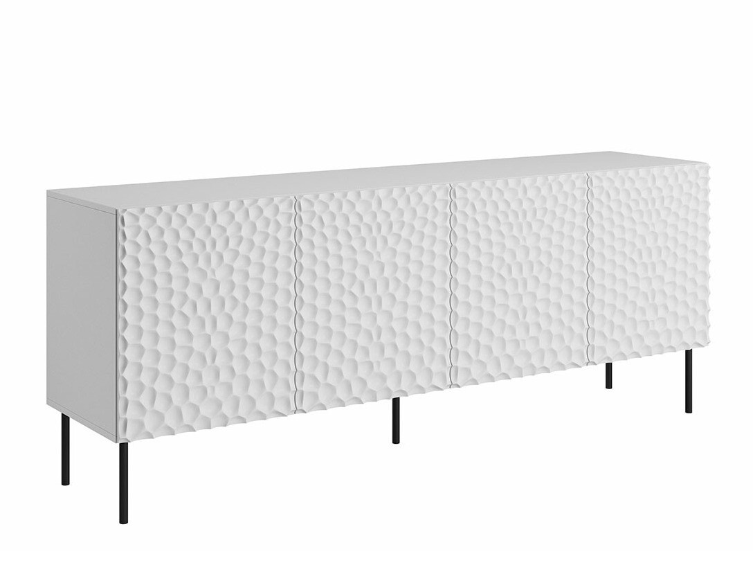 Dressoir Charlotte 170 (Wit + Zwart)