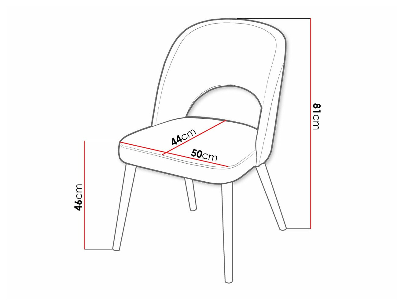 Stoel Sparks 197 (Magic Velvet 2201)
