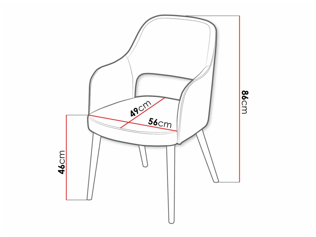 Stoel Sparks 198 (Magic Velvet 2201)