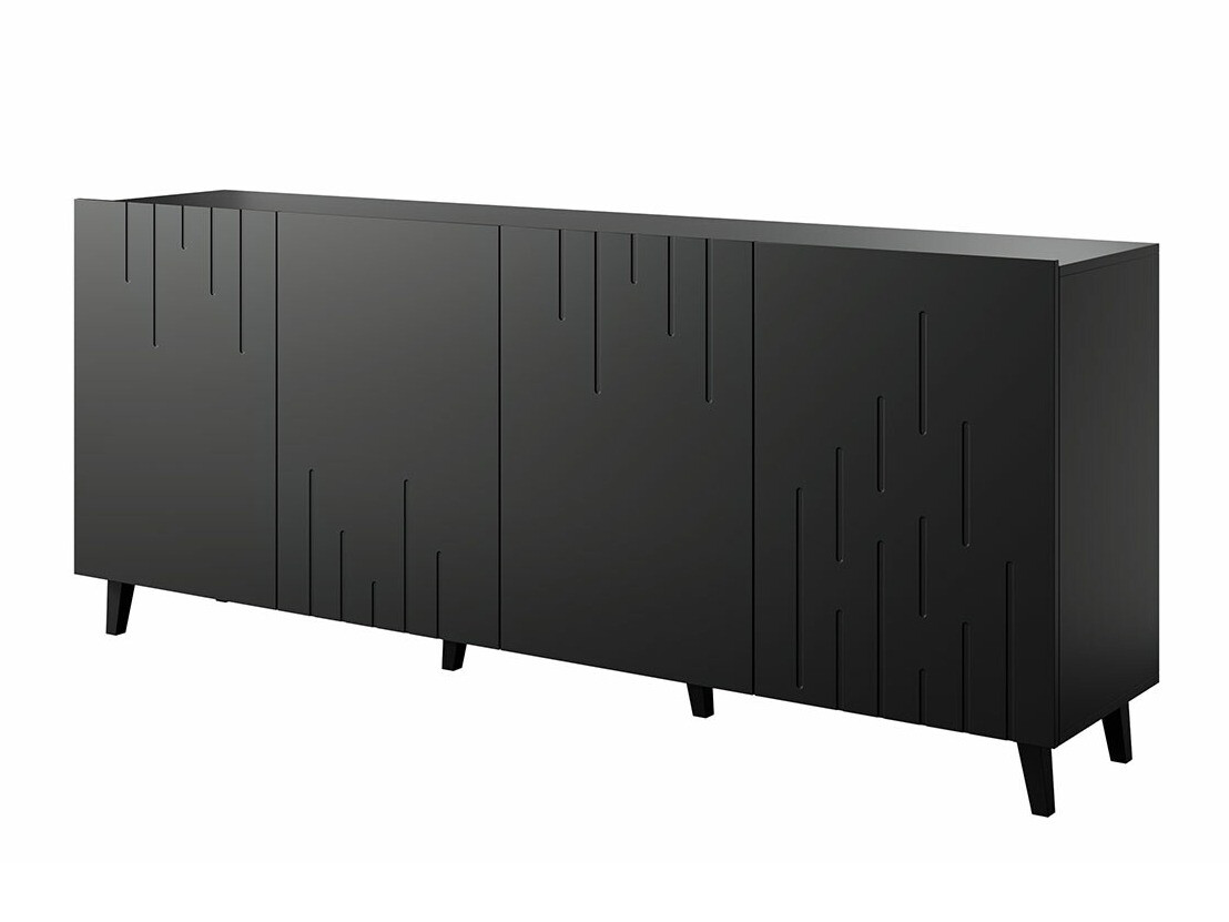 Dressoir Charlotte 175 (Zwart)