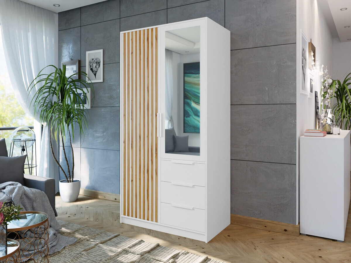 Kledingkast Collis III (Wit)