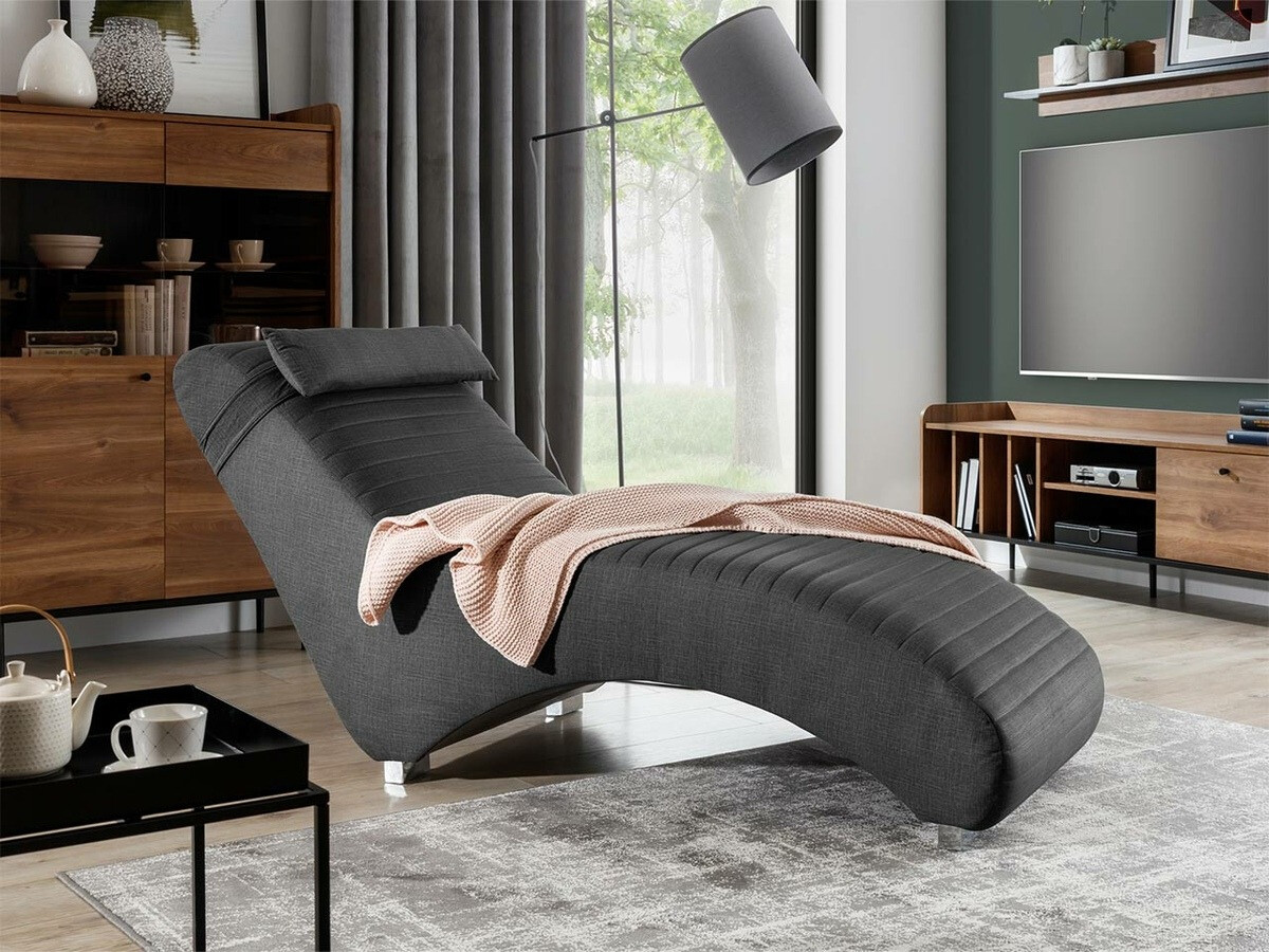 Ligfauteuil Providence 183 (Lisbon Zwart)