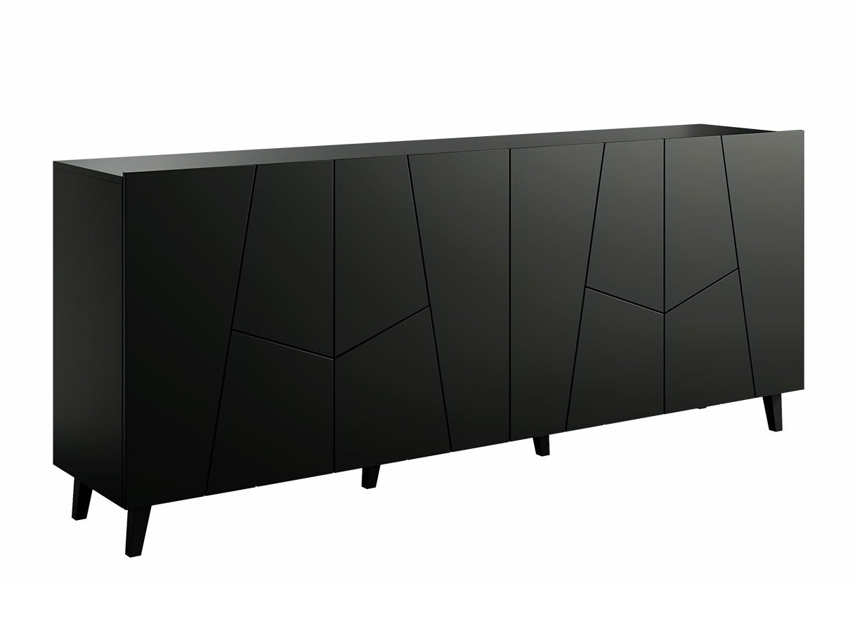 Dressoir Charlotte 180 (Zwart)
